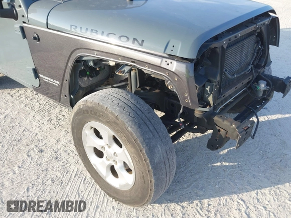 2014 Jeep Wrangler Unlimited Sport with VIN 1C4BJWDG5EL327225, listed as a IAAI auction lot 42547991 with 129,545 mi miles and . Bid and sale history available at DreamBid. Image 17.