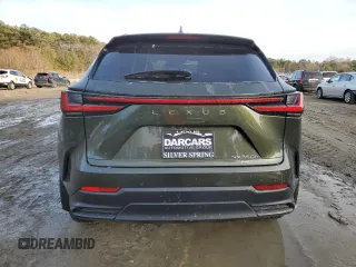 2025 Lexus NX 350h with VIN 2T2AKCEZ8SC043304, listed as a Copart auction lot 42719255 with 1,221 mi miles and Salvage Title. Bid and sale history available at DreamBid. Image 6.