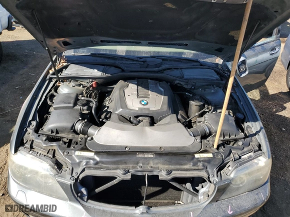 2006 BMW 7 Series 750i with VIN WBAHL83516DT06171, listed as a Copart auction lot 73386344 with 135,066 mi miles and Salvage Title. Bid and sale history available at carsss.com. Image 11.