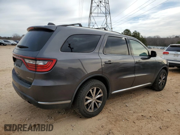 2016 Dodge Durango Limited with VIN 1C4RDHDG0GC437250, listed as a Copart auction lot 47096675 with 196,414 mi miles and Salvage Title. Bid and sale history available at carsss.com. Image 3.