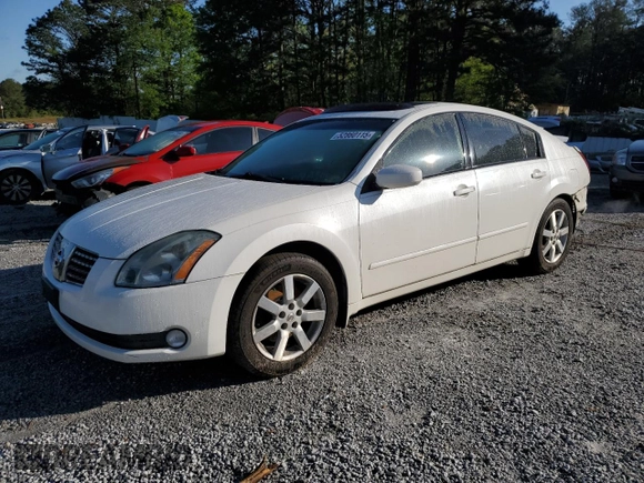 2005 Nissan Maxima 3.5 SL with VIN 1N4BA41E75C818280, listed as a Copart auction lot 52860115 with 156,445 mi miles and Salvage Title. Bid and sale history available at carsss.com. Image 1.