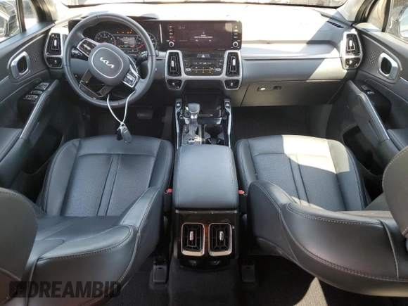 2022 Kia Sorento X-Line SX Prestige with VIN 5XYRKDLF6NG076073, listed as a Copart auction lot 56114525 with 39,504 mi miles and Salvage title. Bid and sale history available at DreamBid. Image 8.