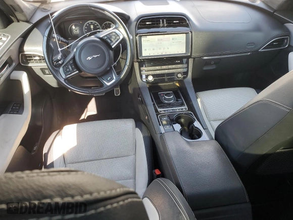 2017 Jaguar F-Pace 20d R-Sport with VIN SADCL2BN6HA087650, listed as a Copart auction lot 41593825 with 71,278 mi miles and Clean Title. Bid and sale history available at DreamBid. Image 8.