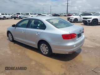 2013 Volkswagen Jetta S with VIN 3VW2K7AJ4DM410383, listed as a IAAI auction lot 42627193 with 154,300 mi miles and . Bid and sale history available at DreamBid. Image 3.