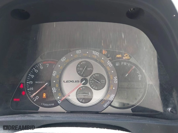 2005 Lexus IS 300 Sport with VIN JTHBD192750100402, listed as a IAAI auction lot 41641588 with 209,767 mi miles. Bid and sale history available at carsss.com. Image 7.