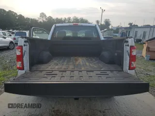 2022 Ford F-150 XL with VIN 1FTMF1CB1NKE65448, listed as a Copart auction lot 60610254 with 9,587 mi miles and Salvage Title. Bid and sale history available at carsss.com. Image 10.