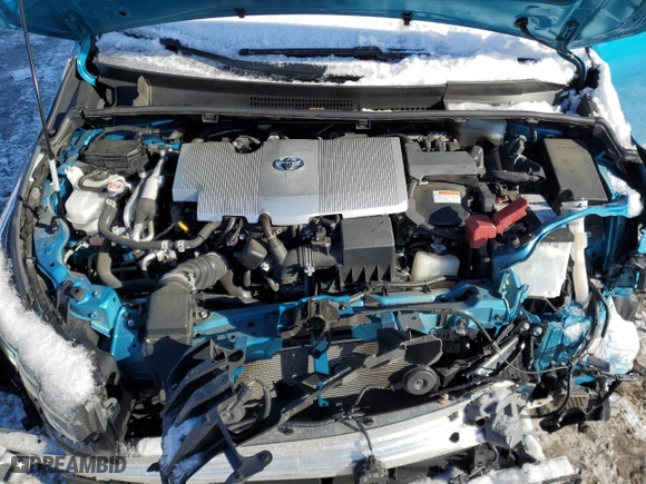 2022 Toyota Prius Prime LE with VIN JTDKAMFP1N3197414, listed as a Copart auction lot 41869385 with 44,185 mi miles and Salvage Title. Bid and sale history available at carsss.com. Image 11.