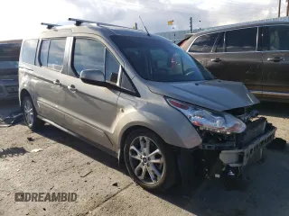 2015 Ford Transit Connect Wagon Titanium with VIN NM0GE9G7XF1180630, listed as a Copart auction lot 84739634 with 41,952 mi miles and Salvage Title. Bid and sale history available at carsss.com. Image 4.