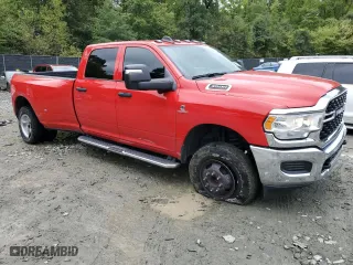 2023 Ram 3500 Tradesman with VIN 3C63RRGL0PG526505, listed as a Copart auction lot 71932814 with 26,014 mi miles and Salvage Title. Bid and sale history available at carsss.com. Image 4.