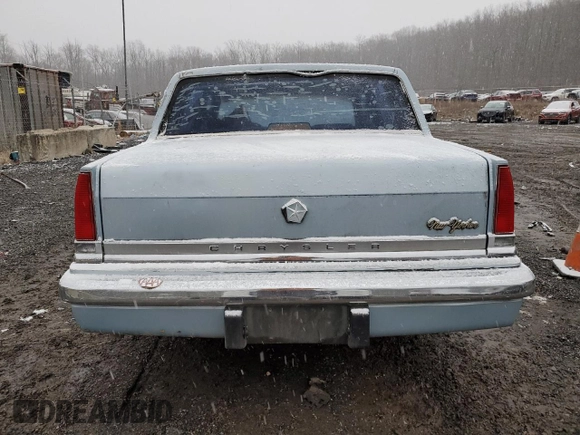 1989 Chrysler New Yorker z VIN 1C3BC4632KD549983, wystawiony jako Copart lot #44415435 z przebiegiem 44 683 mil mil oraz Szkody całkowita. Historia ofert i sprzedaży dostępna na DreamBid. Obrazek 6.
