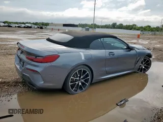 2022 BMW 8 Series with VIN WBAFY4C07NCH97004, listed as a Copart auction lot 59738555 with Not provided miles and Salvage title. Bid and sale history available at DreamBid. Image 3.