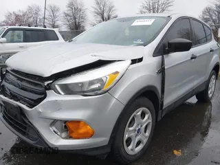 2017 Ford Escape S with VIN 1FMCU0F76HUE83497, listed as a IAAI auction lot 41868513 with 90,511 mi miles. Bid and sale history available at carsss.com. Image 6.