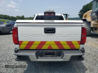 2022 Chevrolet Colorado 2WD Work Truck with VIN 1GCHSBEA0N1140626, listed as a Copart auction lot 59735485 with 90,701 mi miles and Salvage title. Bid and sale history available at DreamBid. Image 6.