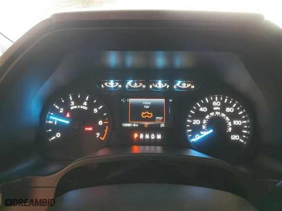 2019 Ford F-150 XL with VIN 1FTFW1E47KKF27969, listed as a Copart auction lot 51503095 with 129,861 mi miles and Clean Title. Bid and sale history available at carsss.com. Image 9.