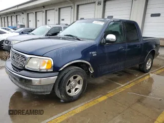 2002 Ford F-150 XLT with VIN 1FTRW07L92KB71164, listed as a Copart auction lot 44302475 with 0 mi miles and Clean Title. Bid and sale history available at carsss.com. Image 1.