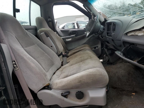 2002 Ford F-150 XL with VIN 1FTRF17W42NB09833, listed as a Copart auction lot 44682545 with 0 mi miles and Salvage Title. Bid and sale history available at carsss.com. Image 11.