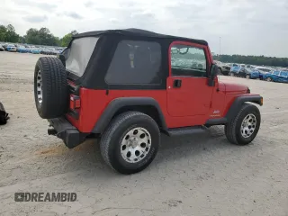 2006 Jeep Wrangler SE with VIN 1J4FA29126P756471, listed as a Copart auction lot 51987875 with 97,266 mi miles and Salvage Title. Bid and sale history available at carsss.com. Image 3.
