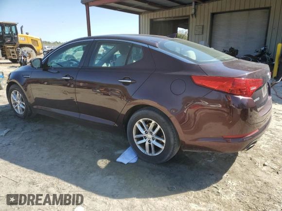 2012 Kia Optima LX with VIN 5XXGM4A73CG053476, listed as a Copart auction lot 53547885 with 233,948 mi miles and Salvage Title. Bid and sale history available at carsss.com. Image 2.