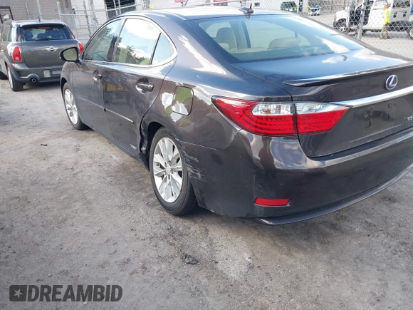 2014 Lexus ES 300h with VIN JTHBW1GG7E2040277, listed as a IAAI auction lot 41867667 with 104,623 mi miles and . Bid and sale history available at DreamBid. Image 6.