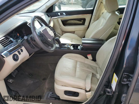 2014 Lincoln MKS с VIN 1LNHL9DK5EG609220, выставлен на аукционе Copart как лот 42928365 с пробегом Не указан миль и Списание • Salvage title. История ставок и продаж доступна на DreamBid. Изображение 7.
