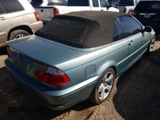 2004 BMW 3 Series 325Ci with VIN WBABW33494PL31502, listed as a Copart auction lot 63704625 with 121,077 mi miles and Clean title. Bid and sale history available at DreamBid. Image 3.