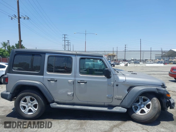 2020 Jeep Wrangler Unlimited Sport S с VIN 1C4HJXDN3LW268895, выставлен на аукционе IAAI как лот 42555660 с пробегом 60 962 миль миль и . История ставок и продаж доступна на DreamBid. Изображение 13.