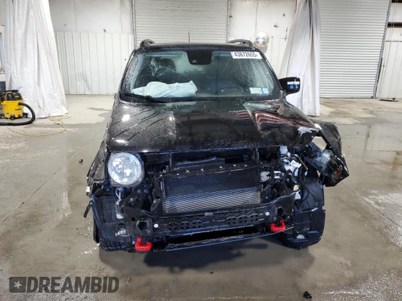 2023 Jeep Renegade Trailhawk with VIN ZACNJDC18PPP32439, listed as a Copart auction lot 43872655 with 21,440 mi miles and Salvage title. Bid and sale history available at DreamBid. Image 5.