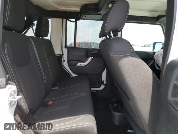 2018 Jeep Wrangler Unlimited Sahara z VIN 1C4BJWEGXJL838339, wystawiony jako Copart lot #54161375 z przebiegiem 70 556 mil mil oraz Szkoda całkowita • Salvage title. Historia ofert i sprzedaży dostępna na DreamBid. Obrazek 10.