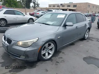 2008 BMW 5 Series 528i with VIN WBANU53528CT18322, listed as a IAAI auction lot 42167267 with 155,416 mi miles and . Bid and sale history available at carsss.com. Image 2.
