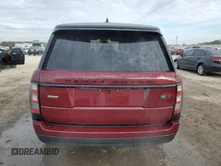 2017 Land Rover Range Rover with VIN SALGS5FE5HA322897, listed as a Copart auction lot 83859694 with 82,675 mi miles and Salvage title. Bid and sale history available at DreamBid. Image 6.