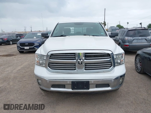 2017 Ram 1500 Big Horn with VIN 1C6RR6LM3HS741765, listed as a IAAI auction lot 42116283 with 1 mi miles. Bid and sale history available at carsss.com. Image 6.