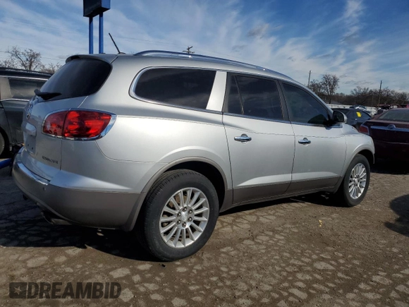 2012 Buick Enclave Leather with VIN 5GAKRCED9CJ315665, listed as a Copart auction lot 42583035 with 165,221 mi miles and Salvage Title. Bid and sale history available at carsss.com. Image 3.