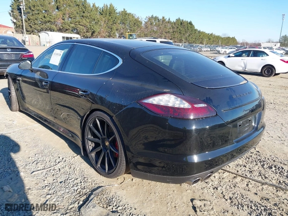2010 Porsche Panamera S with VIN WP0AB2A71AL063114, listed as a IAAI auction lot 41169138 with 127,292 mi miles. Bid and sale history available at carsss.com. Image 3.