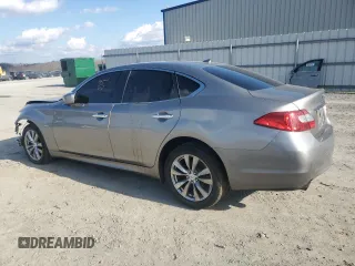 2013 Infiniti M37 with VIN JN1BY1AR3DM603708, listed as a Copart auction lot 85663994 with Not Provided miles and Salvage Title. Bid and sale history available at carsss.com. Image 2.