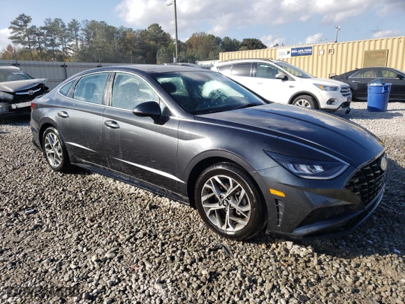 2023 Hyundai Sonata SEL with VIN KMHL14JA4PA289599, listed as a Copart auction lot 79230554 with 19,174 mi miles and Salvage Title. Bid and sale history available at carsss.com. Image 4.