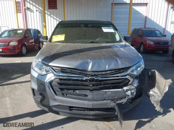 2021 Chevrolet Traverse LS with VIN 1GNERFKW0MJ198778, listed as a IAAI auction lot 41022540 with 47,407 mi miles. Bid and sale history available at carsss.com. Image 12.