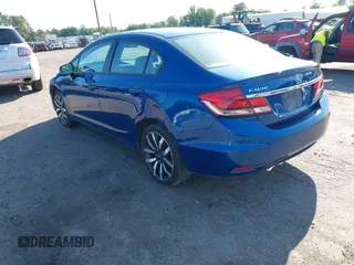 2015 Honda Civic EX-L z VIN 2HGFB2F90FH512305, wystawiony jako IAAI lot #42273933 z przebiegiem 203 680 mil mil oraz . Historia ofert i sprzedaży dostępna na DreamBid. Obrazek 3.