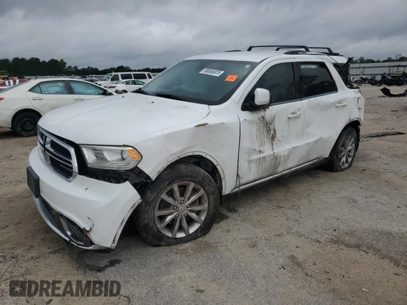 2017 Dodge Durango SXT with VIN 1C4RDHAG0HC774751, listed as a Copart auction lot 58656925 with Not provided miles and Salvage title. Bid and sale history available at DreamBid. Image 1.