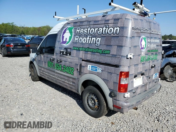 2013 Ford Transit Connect XLT z VIN NM0LS7BN2DT132347, wystawiony jako Copart lot #52025725 z przebiegiem 121 030 mil mil oraz Szkoda całkowita • Salvage title. Historia ofert i sprzedaży dostępna na DreamBid. Obrazek 2.