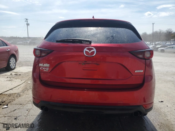 2017 Mazda CX-5 Sport with VIN JM3KFBBL8H0182446, listed as a Copart auction lot 50729745 with 73,391 mi miles and Non Repairable. Bid and sale history available at carsss.com. Image 6.