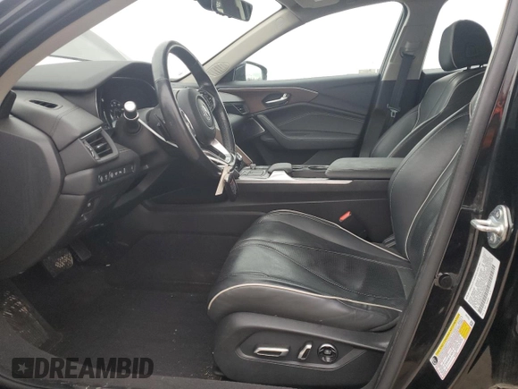 2021 Acura TLX w/Advance Package with VIN 19UUB5F65MA008830, listed as a Copart auction lot 44118595 with 29,265 mi miles and Salvage Title. Bid and sale history available at carsss.com. Image 7.
