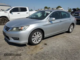 2014 Honda Accord Sedan EX-L with VIN 1HGCR2F81EA264908, listed as a Copart auction lot 73394934 with 230,346 mi miles and Salvage Title. Bid and sale history available at carsss.com. Image 1.