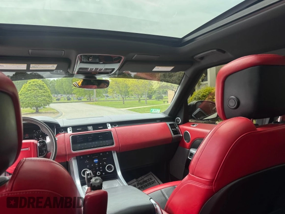 2020 Land Rover Range Rover Sport HST with VIN SALWS2RU1LA726169, listed as a Copart auction lot 57899135 with 87,478 mi miles and Clean title. Bid and sale history available at DreamBid. Image 9.