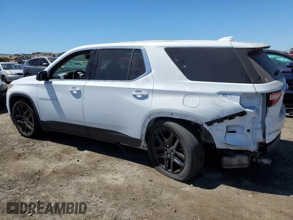 2021 Chevrolet Traverse LS with VIN 1GNERFKWXMJ184046, listed as a Copart auction lot 67483104 with 50,394 mi miles and Salvage Title. Bid and sale history available at carsss.com. Image 2.