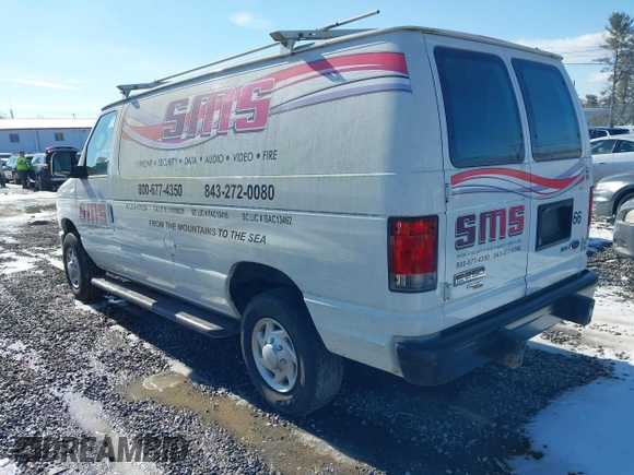 2014 Ford Econoline Cargo Commercial with VIN 1FTNE2EW3EDA18900, listed as a IAAI auction lot 41209002 with 138,014 mi miles and . Bid and sale history available at carsss.com. Image 3.