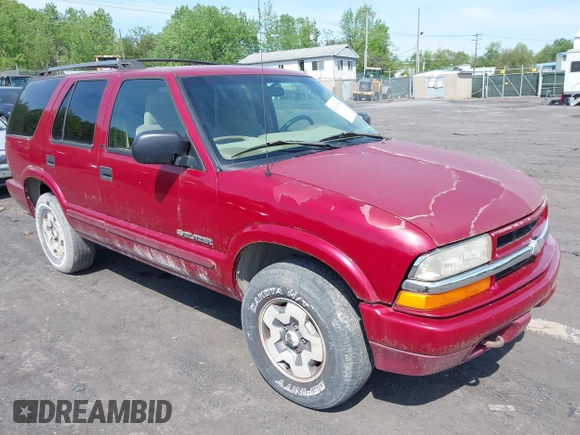 2002 Chevrolet Blazer LS z VIN 1GNDT13WX2K237284, wystawiony jako IAAI lot #42193499 z przebiegiem 137 258 mil mil oraz . Historia ofert i sprzedaży dostępna na DreamBid. Obrazek 1.