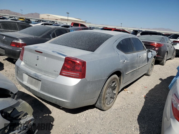 2006 Dodge Charger with VIN 2B3KA43G16H152803, listed as a Copart auction lot 44281035 with 181,987 mi miles and Salvage Title. Bid and sale history available at carsss.com. Image 3.