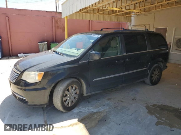 2014 Chrysler Town & Country Touring z VIN 2C4RC1BGXER144103, wystawiony jako Copart lot #54843175 z przebiegiem 113 166 mil mil oraz Szkoda całkowita • Salvage title. Historia ofert i sprzedaży dostępna na DreamBid. Obrazek 1.
