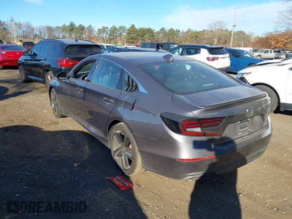2018 Honda Accord Sedan Sport 1.5T with VIN 1HGCV1F3XJA249635, listed as a IAAI auction lot 40832285 with 89,762 mi miles. Bid and sale history available at carsss.com. Image 3.