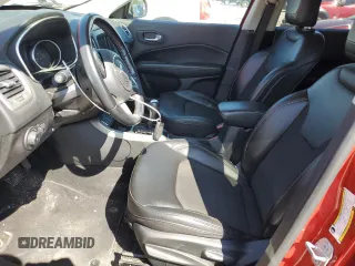 2021 Jeep Compass Altitude with VIN 3C4NJCBB5MT505916, listed as a Copart auction lot 55589895 with 162,239 mi miles and Clean title. Bid and sale history available at DreamBid. Image 7.